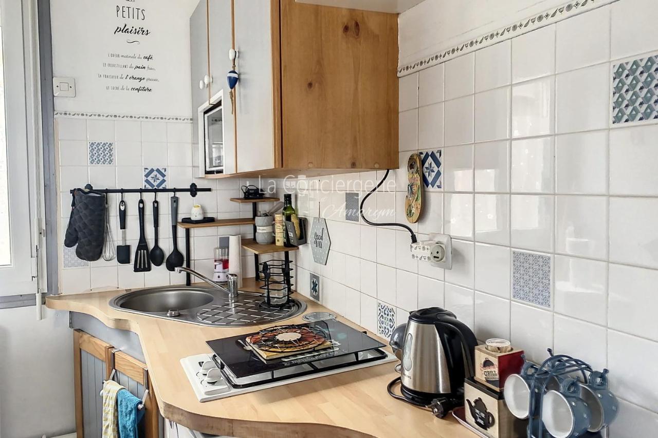 Ferienwohnung Ab19 - Reves Sales Avec Vue Mer Imprenable Ault Exterior foto